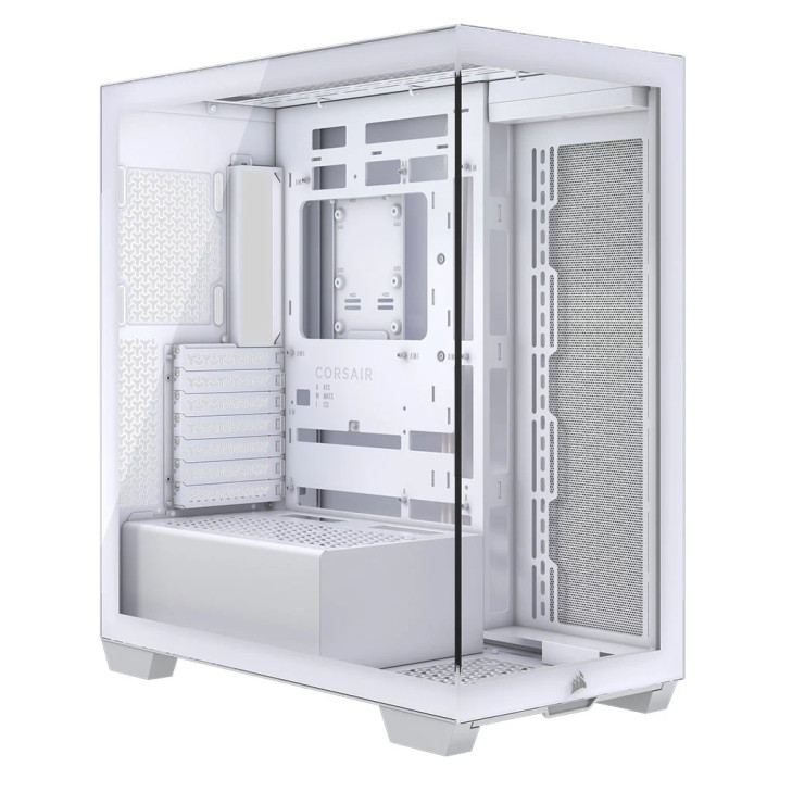 Corsair 3500X Mid-Tower PC Case, White
