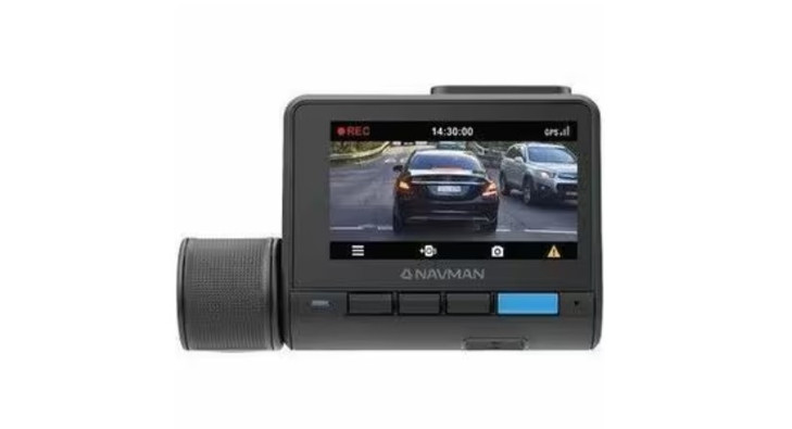 Navman MiVue Pro 4K 2160p UltraHD Recording EzyShare via WiFi Super MP4 3 Axis G-Sensor GPS Tagged Videos Monthly Safety Camera Updates Premium Safety Alerts Event Recording 32GB Card Included