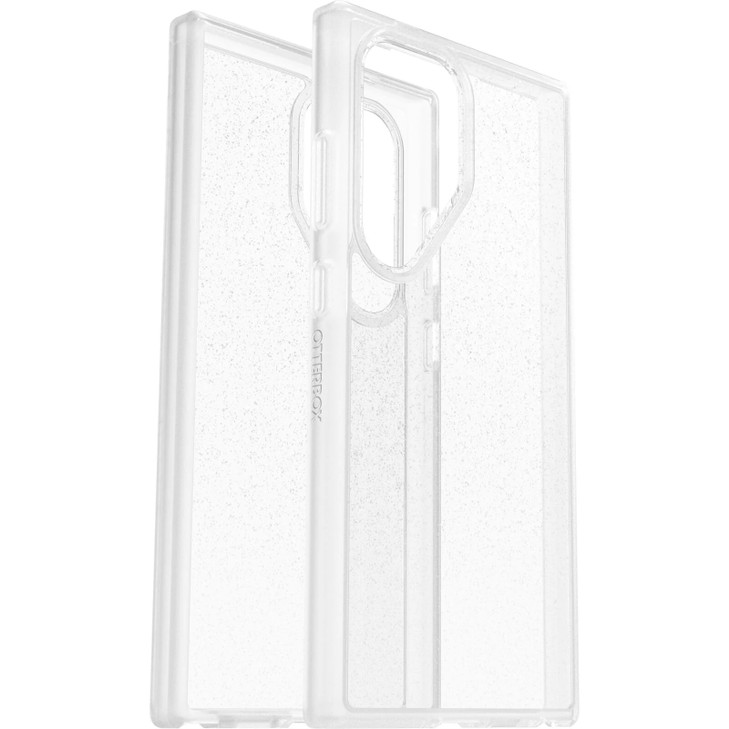 OtterBox React Samsung Galaxy S24 Ultra 5G (6.8') Case Stardust (Clear Glitter) - (77-94679),DROP+ Military Standard,Raised Edges,Hard Case