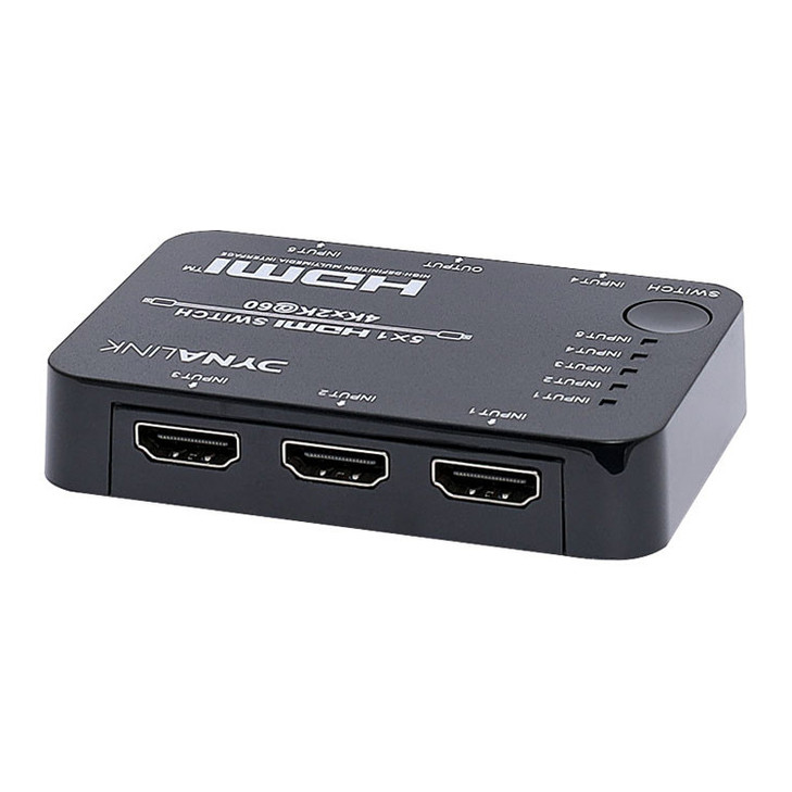 18Gbps 5 Way HDMI Switcher