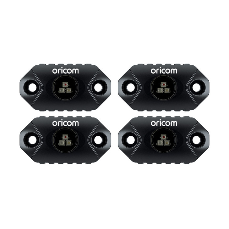 ORICOM LED Rock Light 4 Pack (RGB)