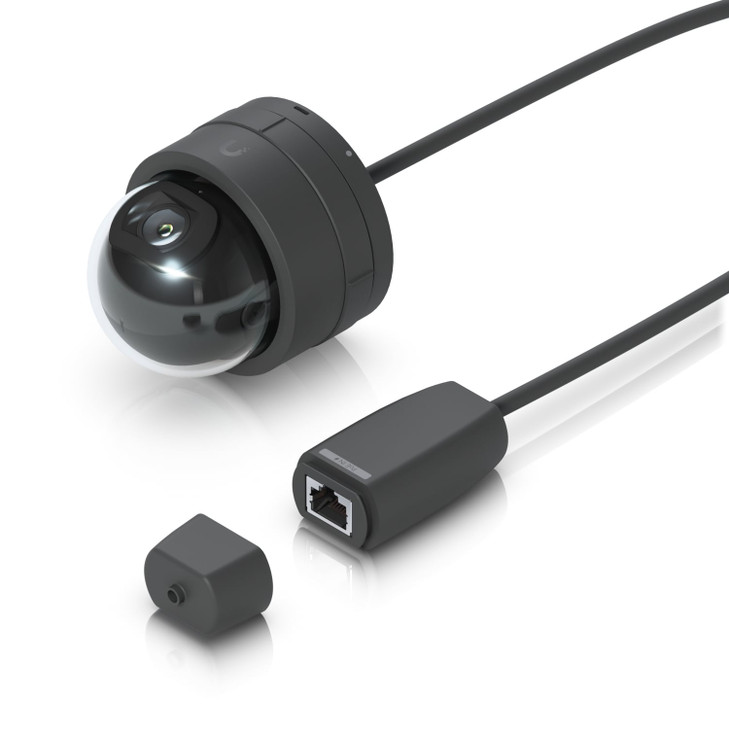 Ubiquiti G5 Dome Ultra, Black, Ultra-compact,Tamper-resistant, 2K HD, PoE Camera, Night Vision, For low-profile Indoor Security, IK06