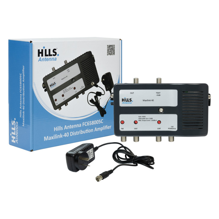 HILLS Antenna FC658005C Maxilink-40 Distribution Amplifier