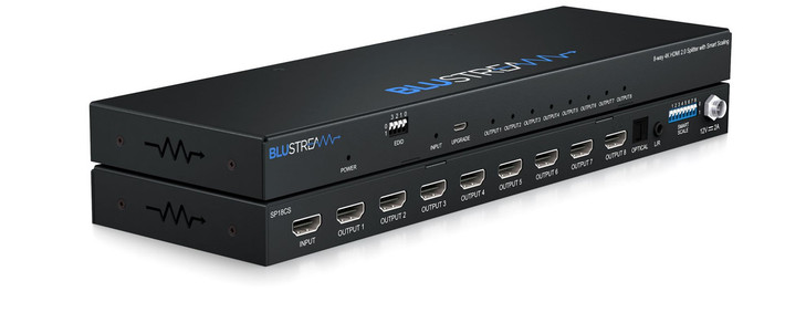 Blustream 8-Way 4K HDMI 2.0 HDCP 2.2 Splitter