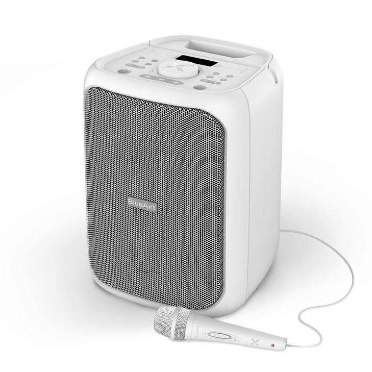 BlueAnt X5 Portable 60-Watt Bluetooth Party Speaker - White