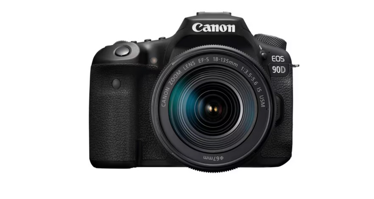 Canon EOS 90D 32.5 Megapixel Digital SLR Camera with Lens