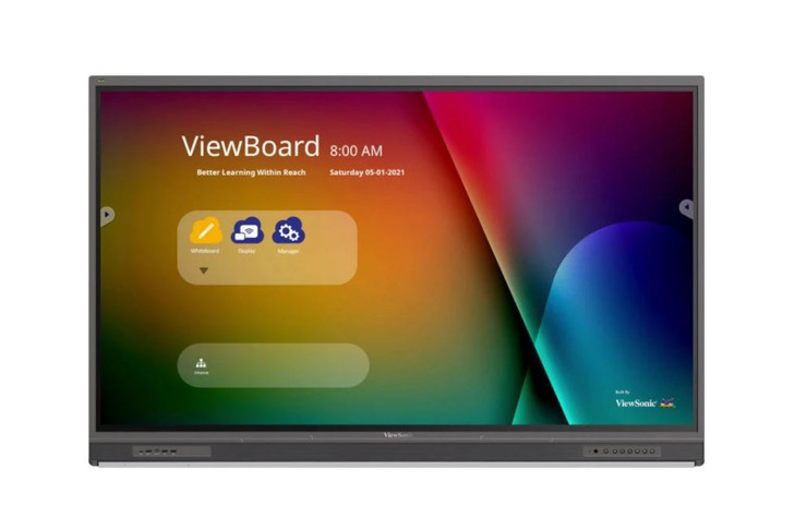 ViewSonic 65' 4K Interactive Flat Panel Display w/ myViewBoard ‚Äê Front Facing Speakers, USB‚ÄêC Inc VSB‚Äê050 Wi‚ÄêFi Dongle, IFP6552C New - 5 Years On site