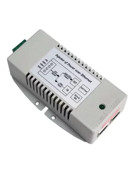 Tycon Power 18-36V In 56V 35W GigE 802.3af/at PoE, Low Cost & High Efficiency Solution for those requiring IEEE802.3af and IEEE802.3at Power