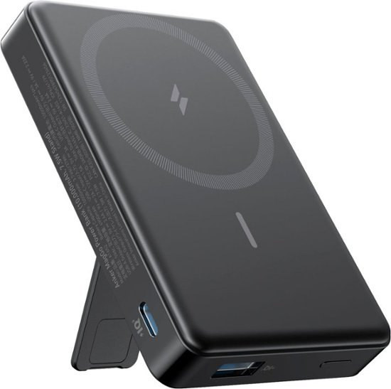 ANKER MAGGO 10K MAGNETIC POWER BANK (BLACK)