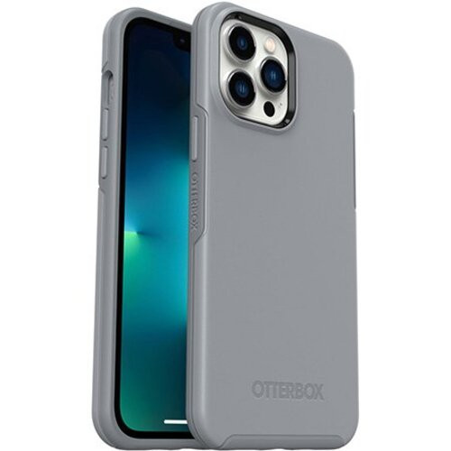 OtterBox Symmetry Apple iPhone 13 Pro Max / iPhone 12 Pro Max Case Resilience Grey - (77-83488), DROP+ 3X Military Standard, 7 Years Warranty