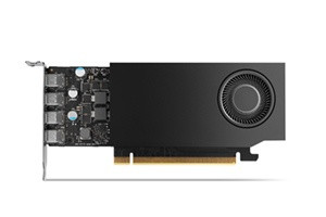 NVIDIA RTX A1000, 8GB GDDR6, 128-BIT, 160 GB/s, PCIe3x16, mDP(4),1 SLOT, 3YR