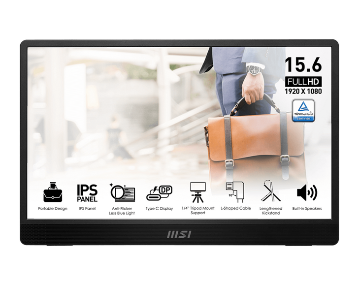 MSI 15.6" PRO MP161 E2U PORTABLE MONITOR