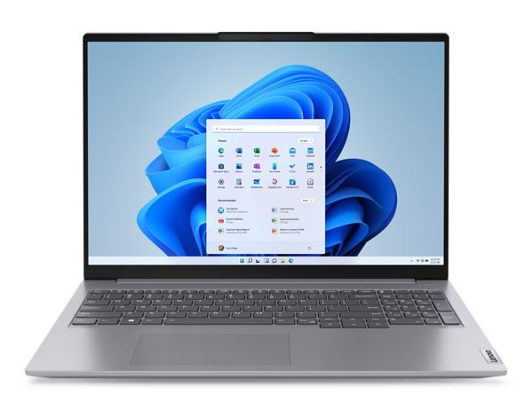 LENOVO ThinkBook 16 G6 16' WUXGA AMD R5-7430U 16GB DDR4 512GB SSD Windows 11 PRO AMD Graphic Ethernet RJ-45 Fingerprint Backlit 1YR OS 1.7kg ~15.6' i5