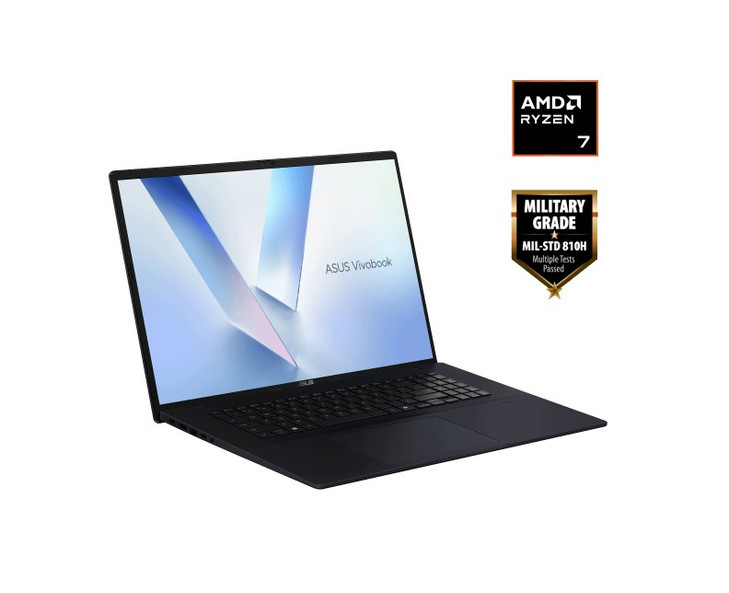 ASUS Vivobook 18' AMD Ryzen7 260 18.4 WUXGA (1920 x 1200) 16:10 16GB DDR5 1TB Anti-Glare Display Win11 Notebook