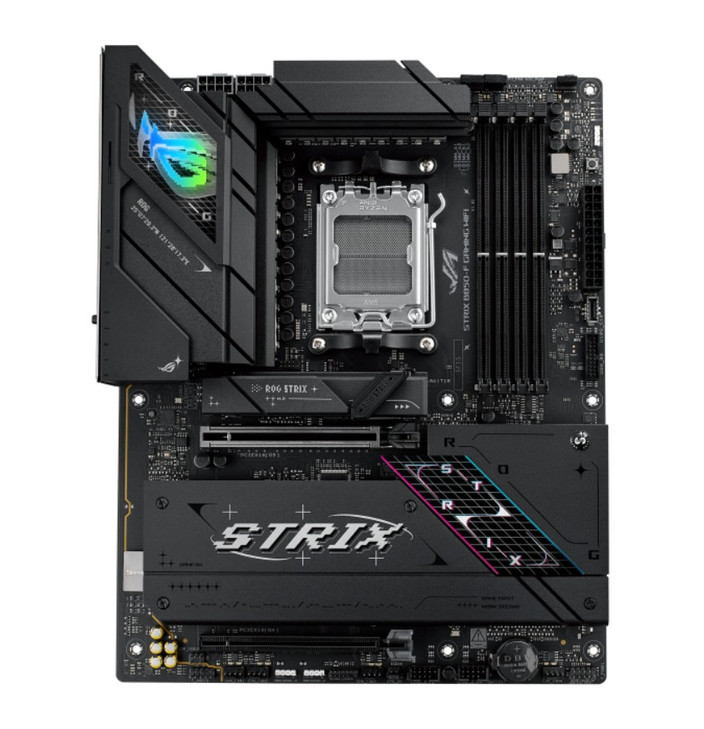 ASUS ROG STRIX B850-F GAMING WIFI  (AM5) ATX Motherboard 4x DDR5 192GB, 1x PCIe 5.0 x16 slot, 4 xM.2 slots, 2x SATA, Wi-Fi 7,  Intel 2.5Gb Ethernet