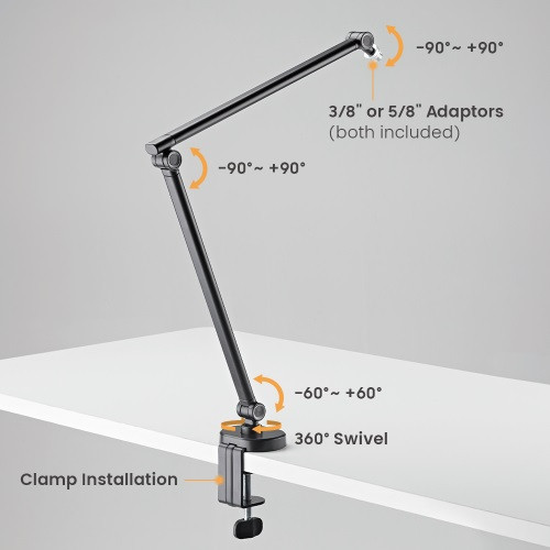 Brateck MABT-MDS16-1 Armoured Microphone Arm