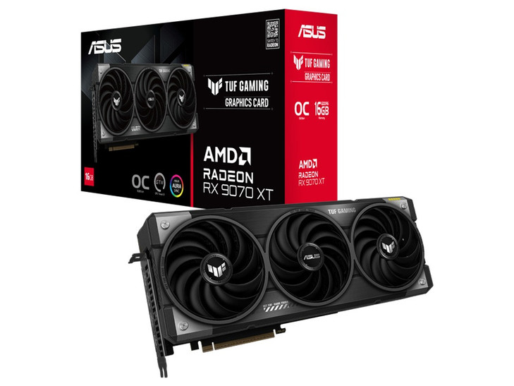 ASUS TUF Gaming RX 9070 XT OC Edition 16GB GDDR6 Graphics Card