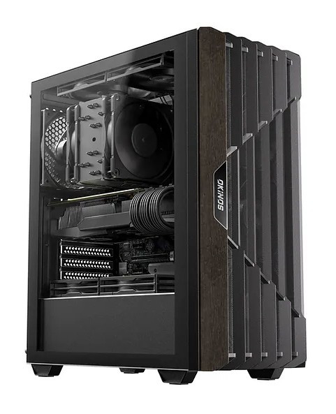OKINOS Cypress 5 Oak Wood ATX, Type-C ,4 x 120mm CAO-C5ARIR