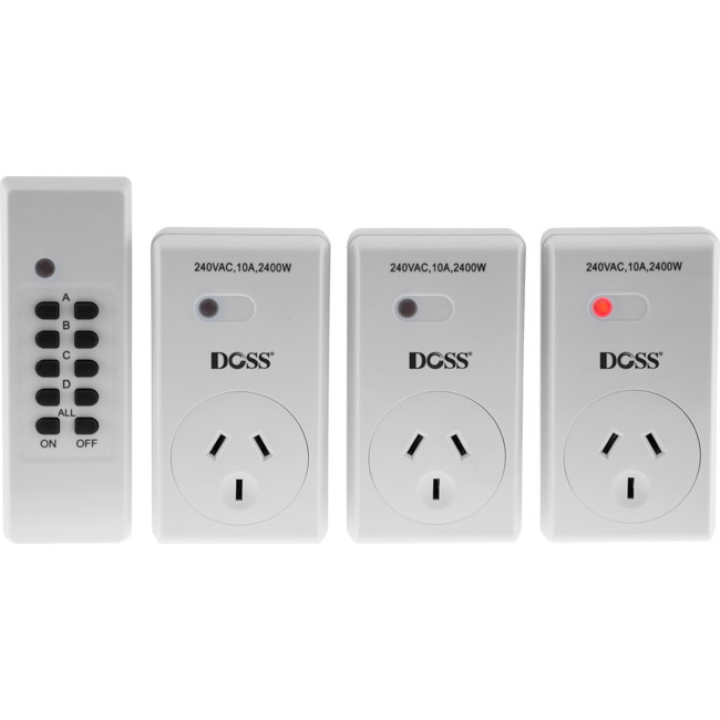 DOSS MRC03V2 MAINS OUTLET REMOTE CONTROLLER