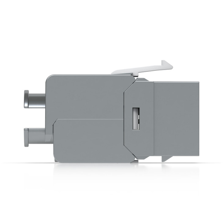 Ubiquiti Cat6A Toolless Keystone Jack, 12-Pack, For Terminating Cat6A Ethernet Jack Without The Use Of Punch-down/ Crimping Tool