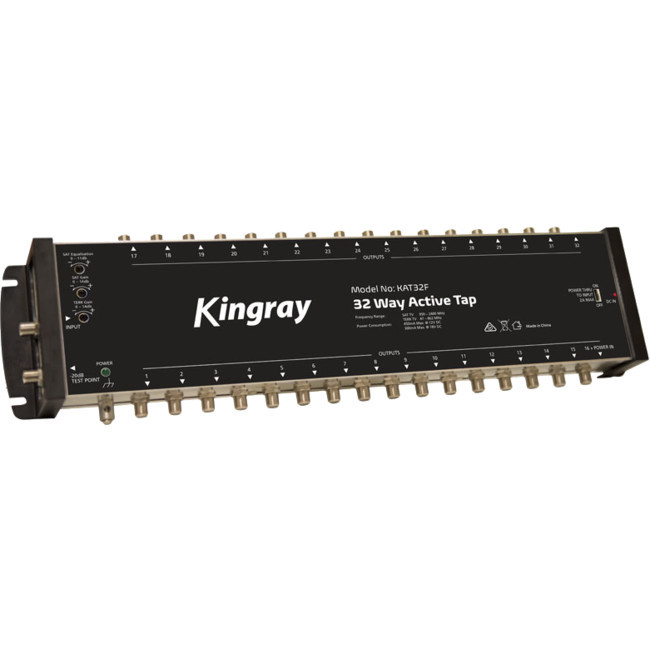 KAT32F 32 PORT ACTIVE TAP 47-2400 MHZ GAIN AND SLOPE CONTROL