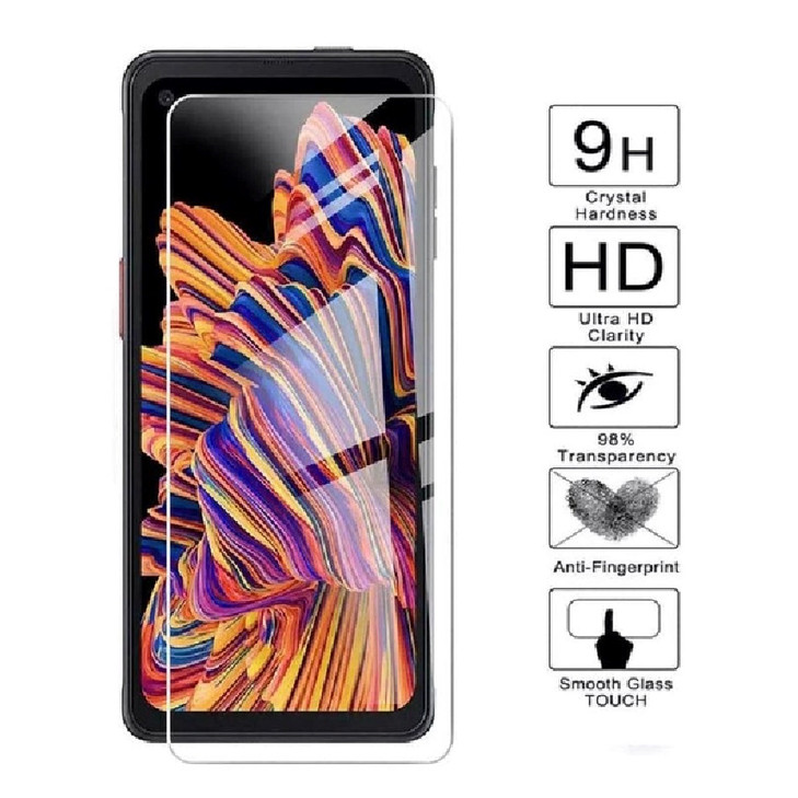Generic Samsung Galaxy XCover7 Tempered Glass Screen Protector - 9H Surface Hardness, Ultra-clear, Anti-fingerprint, Smooth-touch, High Sensitivity