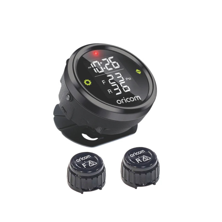 ORICOM TPMC-2E Tyre Pressure Monitoring System for Motorcycles Incl. 2 External Sensors