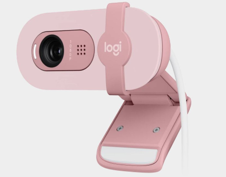 Logitech Brio 100 Full HD 1080p webcam Rose
