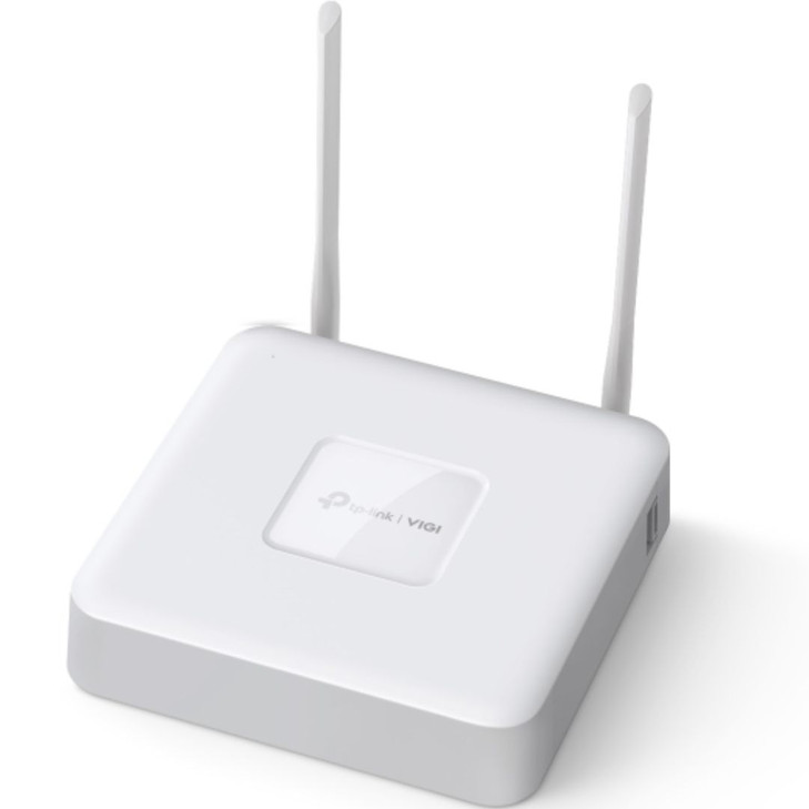 TP-Link VIGI NVR1108H-W 8 Channel Wi-Fi Network Video Recorder, 4K HDMI Output、16MP Decoding Capacity、RX/TX-80Mbps/60Mbps、8-Channel Simultaneous