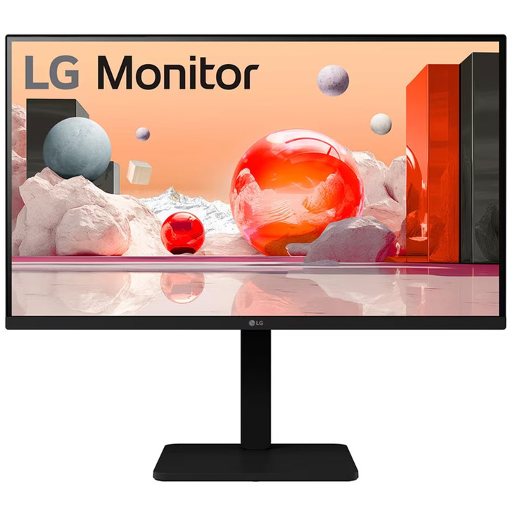 LG 27' IPS FHD 1920 x 1080, 100Hz 5ms, AMD FreeSync 16:9 Tilt/Height/Swivel/Pivot (Bi-direction) adjustable stand, 3yrs Monitor