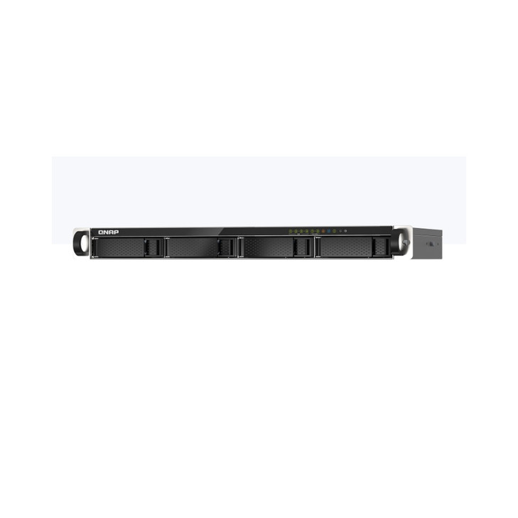 QNAP TS-435XeU-4G 4-bay 1U short-depth 12" NAS Marvell Octeon TX2 CN9130