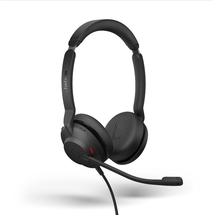 Jabra Evolve2 30 SE Wired USB-C/A UC Stereo Dual Headset, Lightweight & Durable, Noise Isolating Ear Cushions, Plug-and-play, 2-Mic, 2Yr Warranty