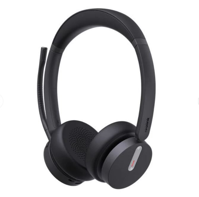 Yealink BH70 Bluetooth Wireless Stereo Headset Teams USB-C&A , Microsoft Teams Certified, 3-Mic Noise Cancellation, 35 HoursTalkTime, Bluetooth 5