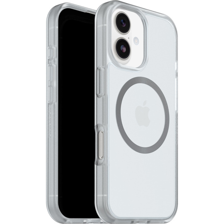 OtterBox React MagSafe Apple iPhone 17 (6.3') Case Clear - (77-99276), DROP+ Military Standard, Raised Edges, Hassle-Free, 7 Years Warranty