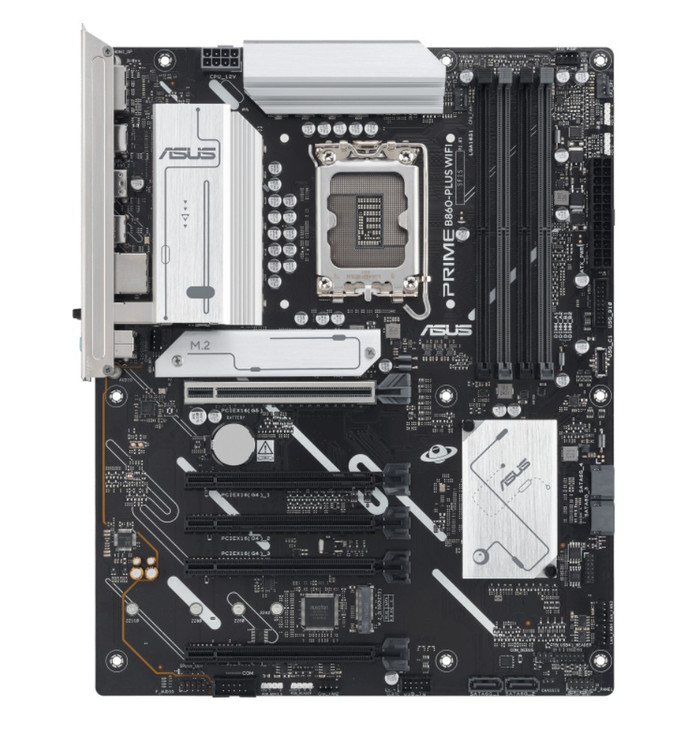 ASUS PRIME B860-PLUS WIFI-CSM ATX Motherboard, 2x M.2 slots, 4x SATA, WiFi 6E