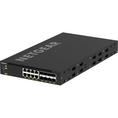 NETGEAR M4350-8X8F 16-port Half Width Layer 3 Fully Managed Switch with 8 x 10G/Multi-Gig &8 x 10GBASE-X SFP+, ProSAFE Lifetime Warranty (XSM4316)