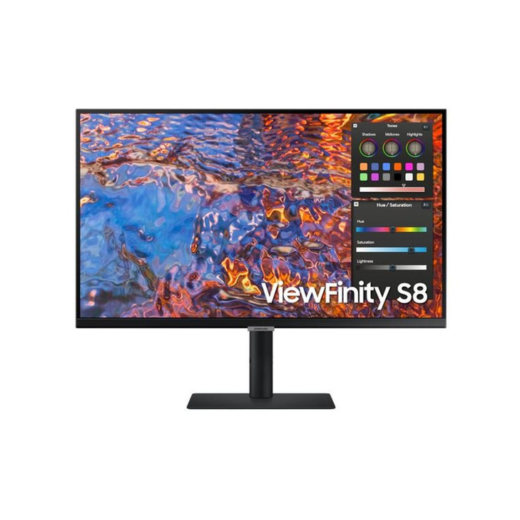 Samsung 27' S8 4K FHD Monitor 60Hz IPS Flat 3840x2160 16:9 5ms 350 nits 1xDP1.4