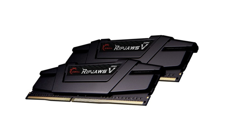 G.SKILL F4-3600C16D-16GVKC 16GB (2 x 8GB)/ PC4-28800 / DDR4 3600 Mhz/ Timings 16-19-19-39/ Voltage 1.35V/ RipjawsV