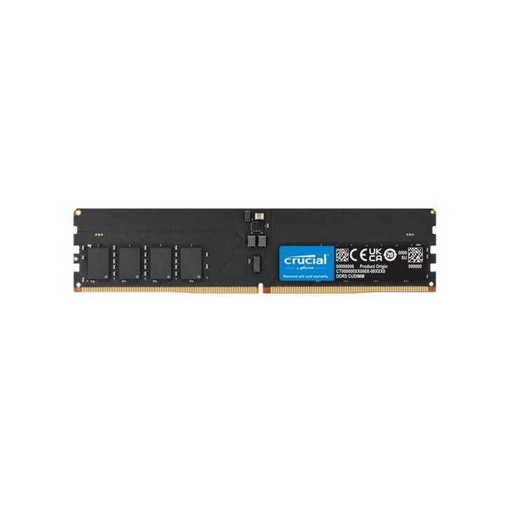 Crucial 64GB (1x64GB) DDR5 CUDIMM 6400MHZ CL52 Desktop PC Memory for Intel Core