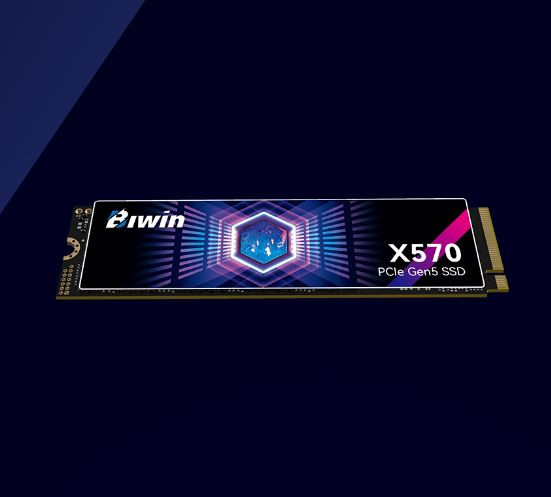 BIWIN BX570NN02TB-RGX Black Opal X570 SSD PCIe Gen5×4, NVMe 2  2280 Up to 14500/10000 MB/s