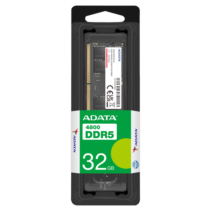 32GB (4800MHz) ADATA PREMIER SODIMM MEMORY