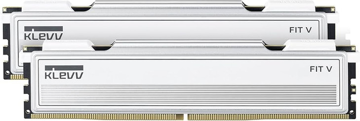 32GB KIT (6400MHz) KLEVV FIT V GAMING MEMORY WHITE