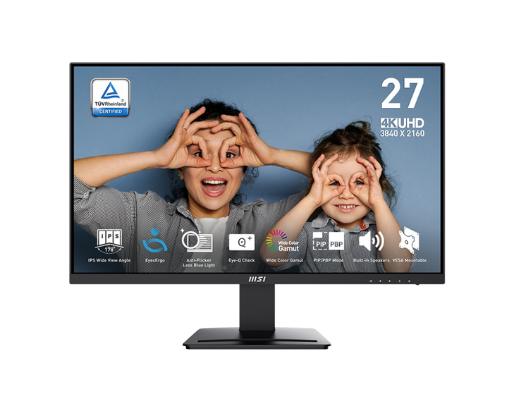 27" MSI PRO MP273U (4K UHD) MONITOR