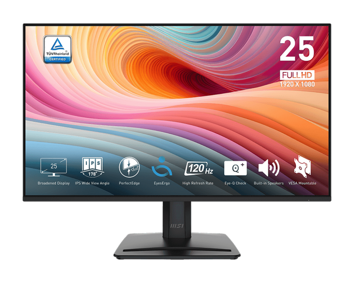 25" MSI PRO MP251 E2 (FHD) MONITOR