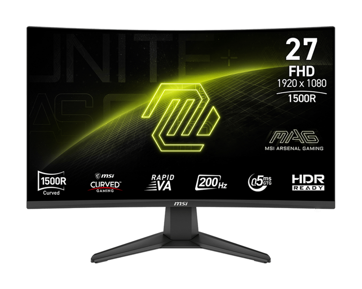 27" MSI MAG 276CF E20 (FHD) GAMING MONITOR