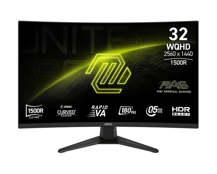 32" MSI MAG 321CQF E18 (WQHD) GAMING MONITOR