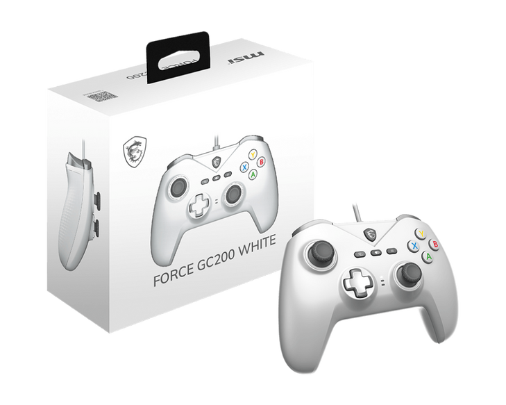 MSI FORCE GC200 WHITE GAME CONTROLLER