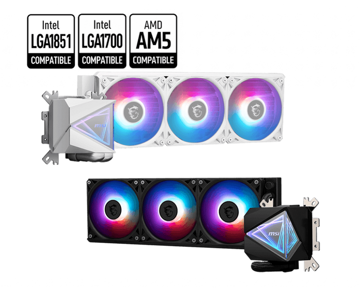 MSI MAG CORELIQUID I360 WHITE Liquid Cooler