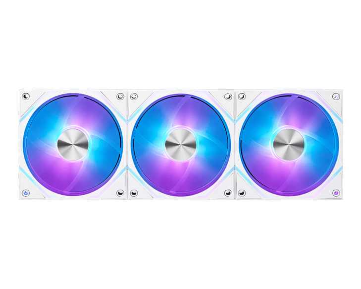 MSI MPG EZ120 ARGB WHITE FAN (3 PACK)