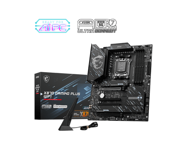 MSI X870 GAMING PLUS WIFI MOTHERBOARD